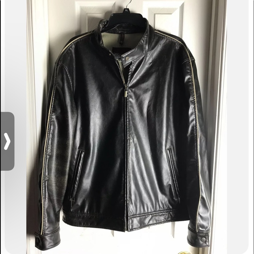 IB Exchange Irwin Bilerman -L Large Racing Grandprix Moto Vintage Style Jacket